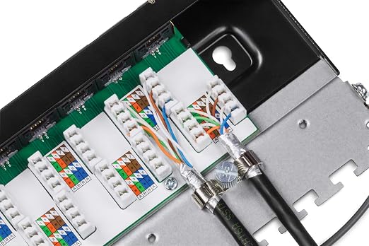 TRENDnet 8-Port Cat6A Shielded Patch Panel, Wall Mount Ready, 10G Ready - Image 9