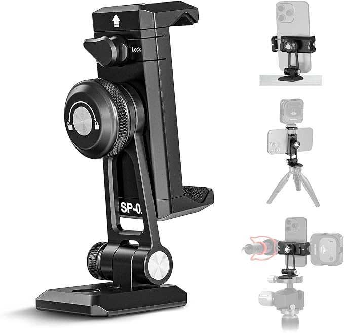 NEEWER Metal Phone Tripod Mount Adapter by Neewer