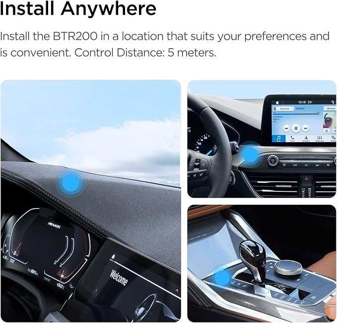VIOFO BTR200 Wireless Bluetooth Remote Control - Image 5