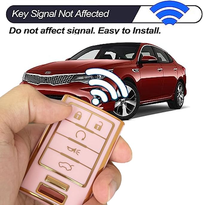 Keyless Entry Systems Key for Cadillac Key Fob Cover Shell - Image 6