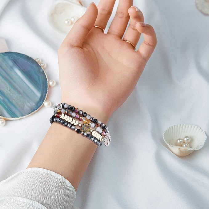 MOFREE Beaded Bracelet Compatible - Image 6