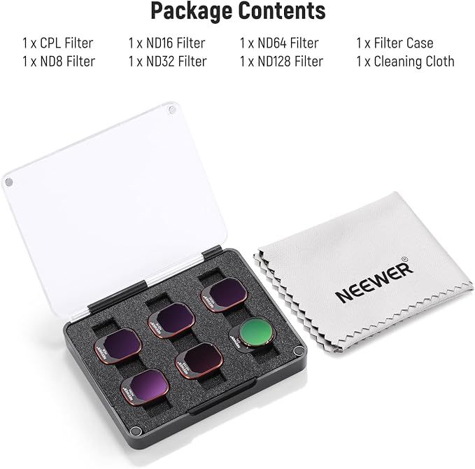 NEEWER Snap On ND&CPL Filter Set Compatible - Image 9