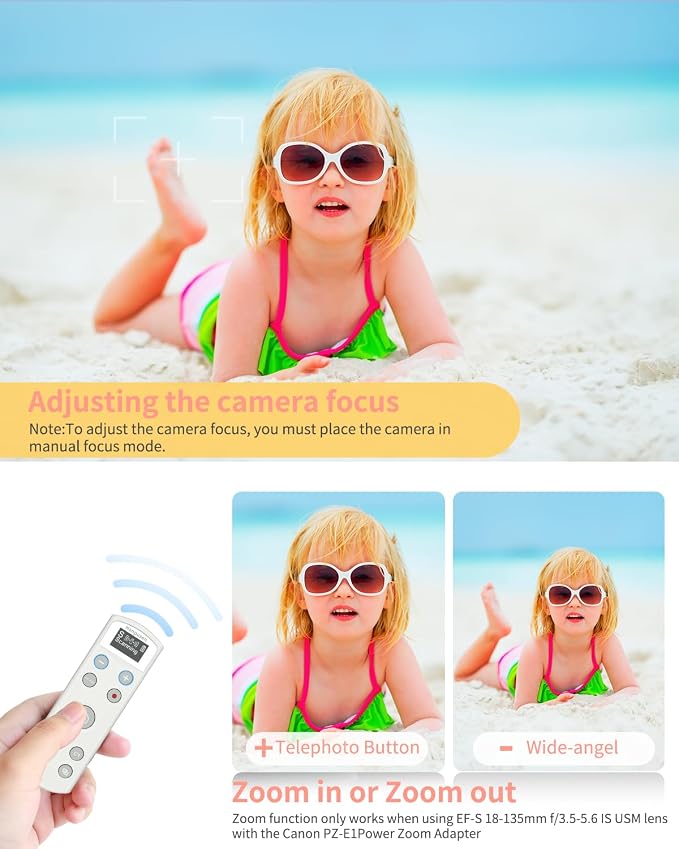 Hanpusen Rechargeable Camera Remote Control - Image 3