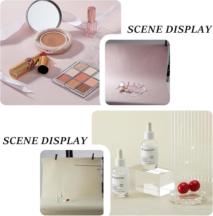 5PCS Backdrop Photography Background, 28x39Inch Cotton Thicken Suede Textured - Image 2