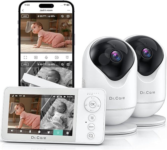 Dr.Care VistaView Lite RB Smart WiFi Baby Monitor by DrCare