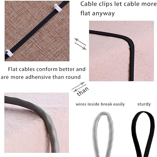 Jadaol Cat 8 Ethernet Cable 10 ft, 40Gbps 2000MHz Flat RJ45 S/FTP LAN Patch - Image 4