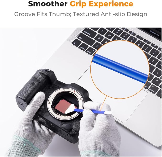 K&F CONCEPT 2-1 24mm Full Frame Sensor Cleaning Swab, Viewfinder Cleaning Swab - Image 6