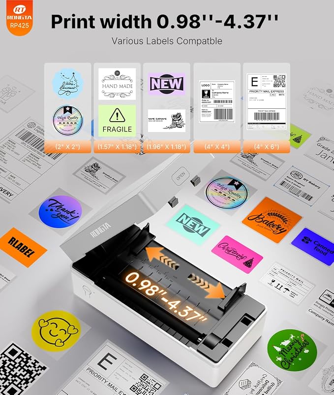 Rongta Shipping Thermal Label Printer - Image 3