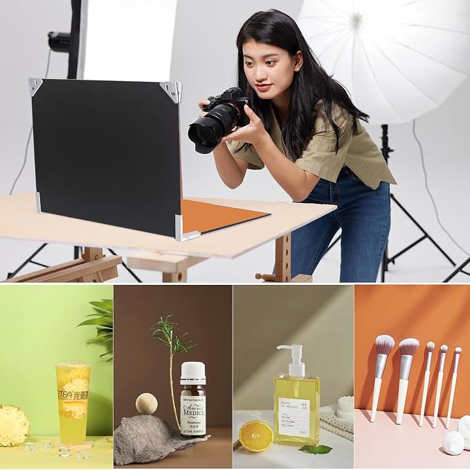Photo Backdrop Small Product Photography: 12pcs/24color Tabletop Paper - Image 2
