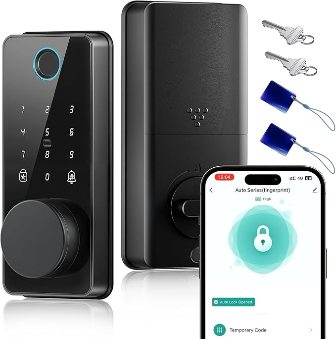 Keyless Entry Door Lock, Biquole Smart Lock by Biquole