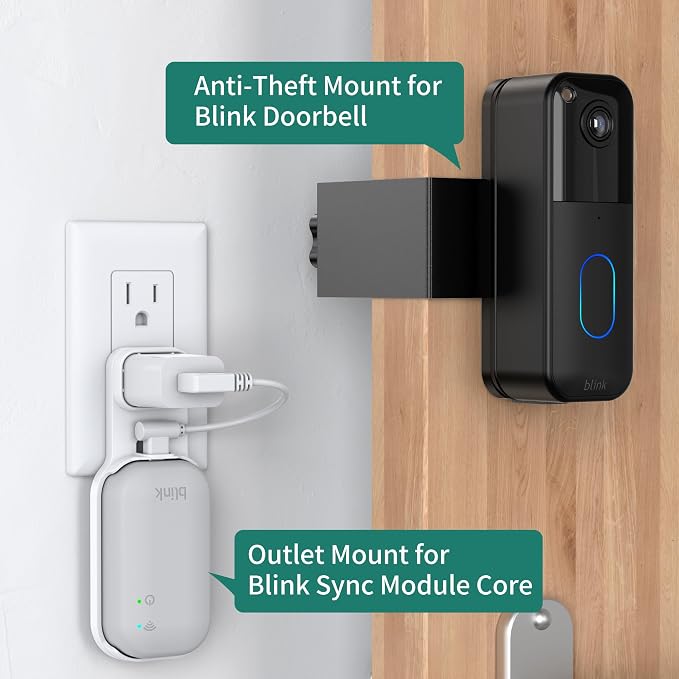 HomeMount Blink Doorbell Camera Mount, - Image 2