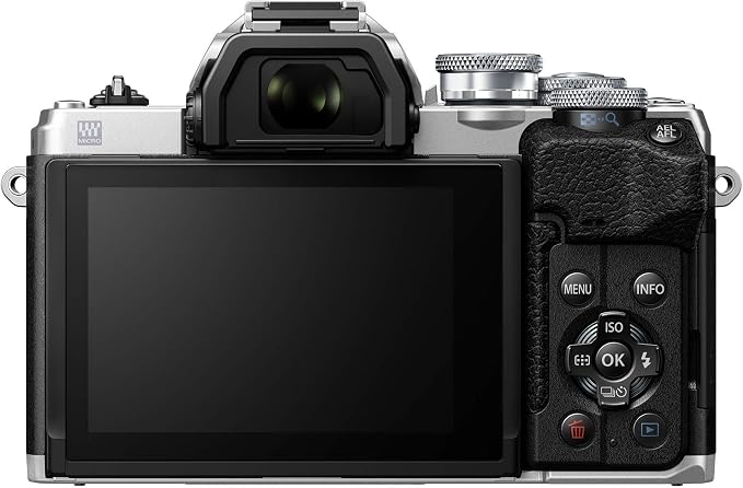 OM SYSTEM Olympus E-M10 Mark IV Silver Micro Four Thirds System Camera 20MP - Image 2