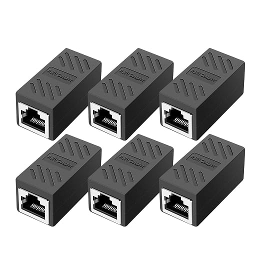 ZUZONG RJ45 Coupler Ethernet Coupler Inline Coupler by ZUZONG