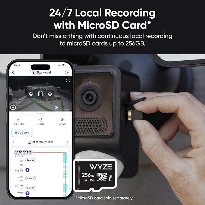 WYZE Floodlight Camera v2, Security Camera Outdoor, 2K HD - Image 7