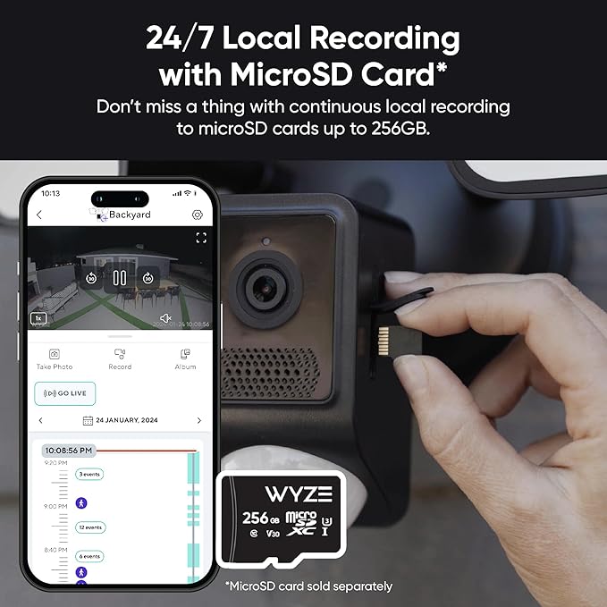 WYZE Floodlight Camera v2, Security Camera Outdoor, 2K HD - Image 6