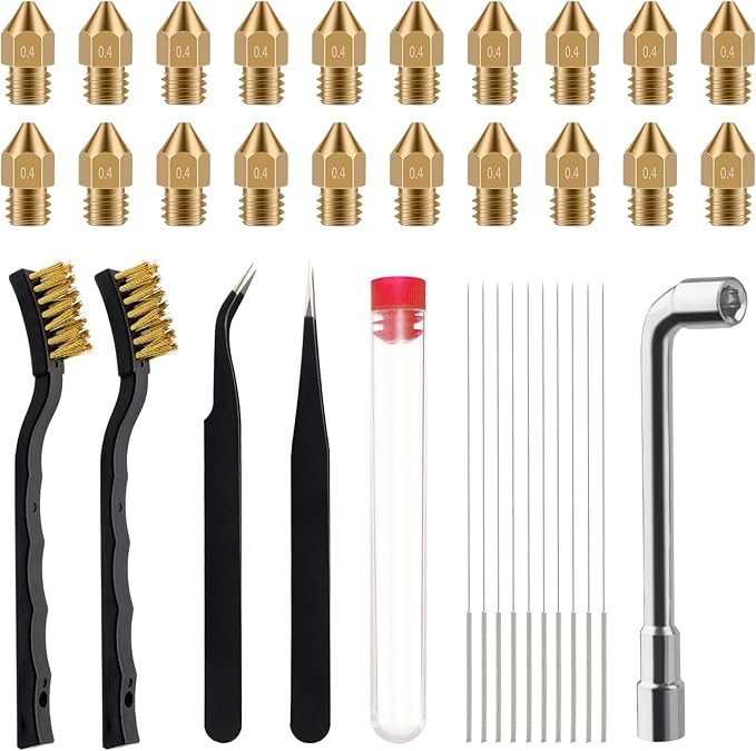 Ender 3 Nozzles 0.4MM, 3D Printer Toos by KITANIS