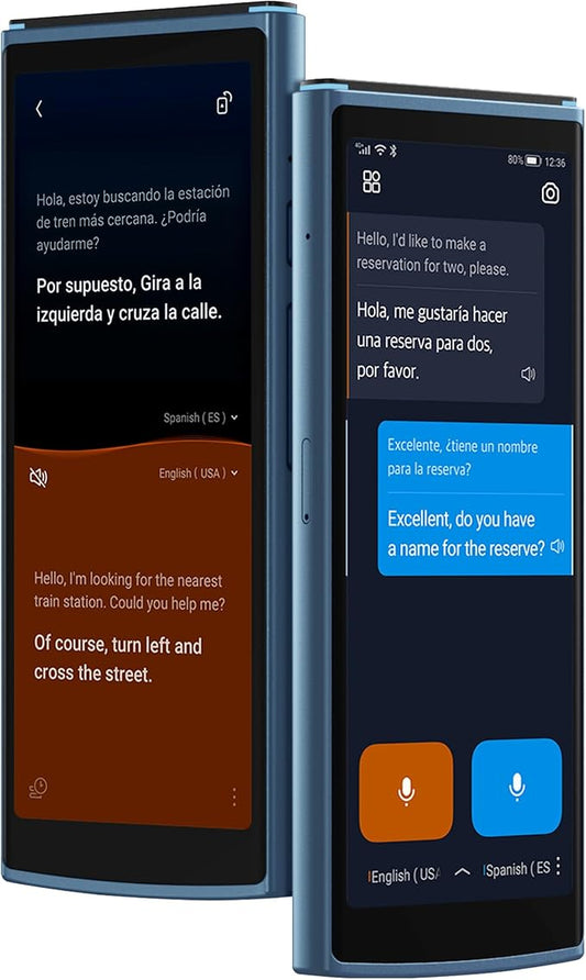 iFLYTEK AI Language Translator Device — 2-Year Free Global Data & Real-Time by iFLYTEK