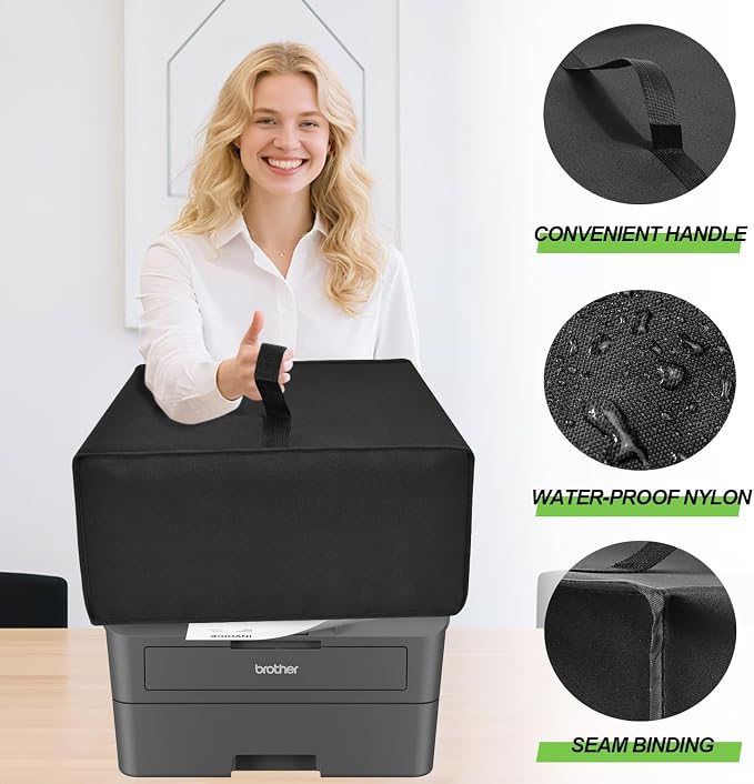 Printer Cover for Brother, Waterproof Anti-Static Thick Dust Cover, Printer - Image 3
