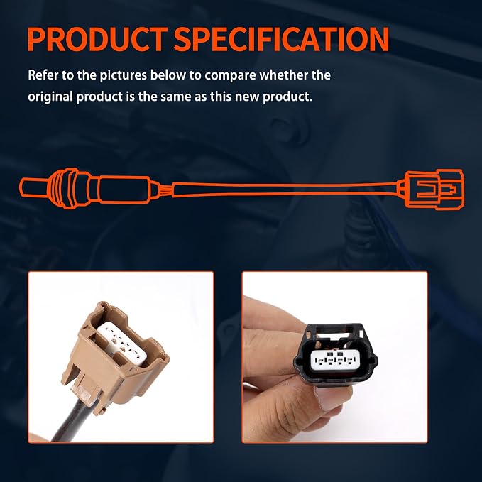 HiSport 234-9133 234-4905 Oxygen O2 Sensor Upstream Downstream 2PCS - Image 2