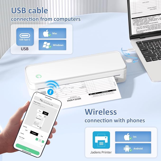 Gloryang Inkless Portable Printer - Image 3