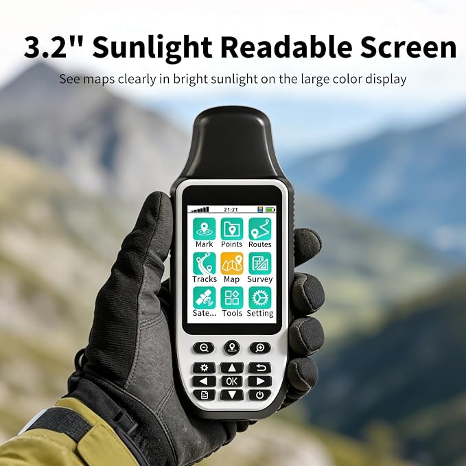 S190 Handheld GPS Navigator, Rugged Handheld GPS - Image 7