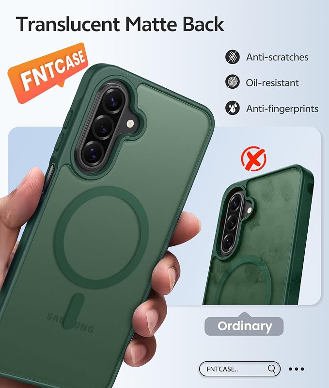 FNTCASE for Galaxy A17/A16 5G Phone Case: for Samsung A17 Cases Matte - Image 6