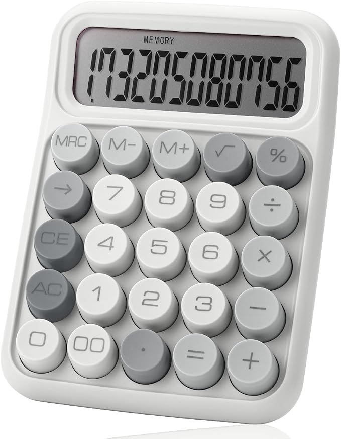 Mr. Pen- Mechanical Switch Calculator, 12 Digit Large LCD Display, Mechanical by MrPen
