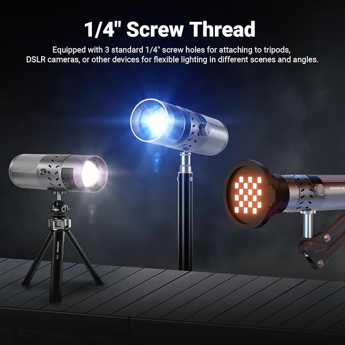 NEEWER BASICS 20W RGB Photography Flashlight - Image 7