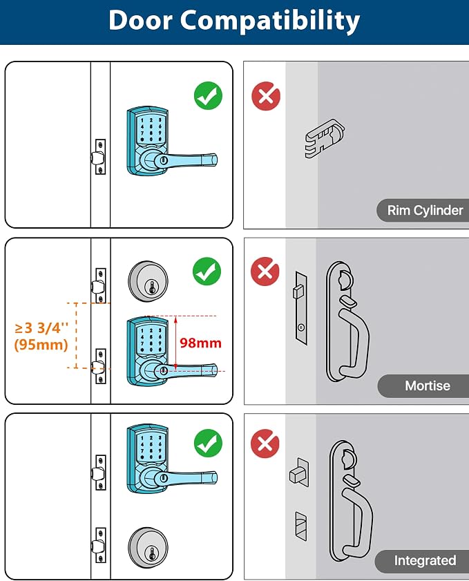 HIDALIFE Keyless Entry Door Lock - Image 6