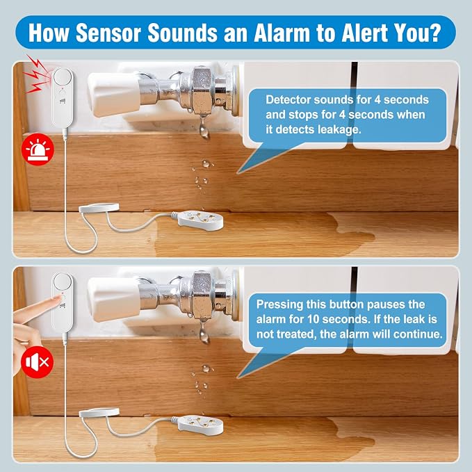 Daytech 3in1 Water Alarm for Basements - Image 7