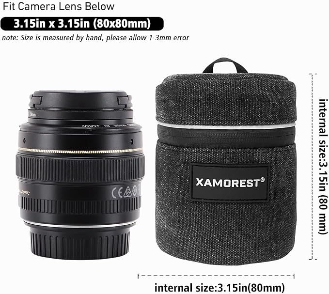 Camera Lens Case Lens Bag Compatible) - Image 2