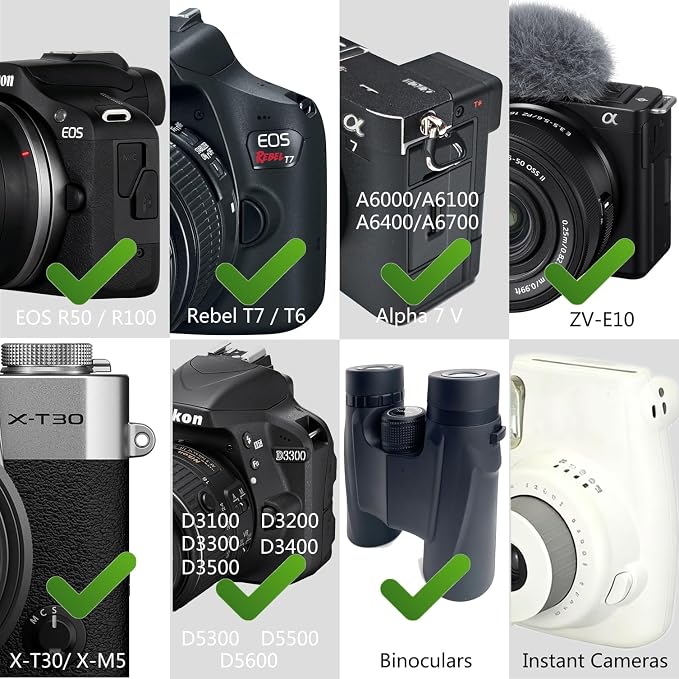 Camera Neck Shoulder Strap for Man Woman Photographers, Wide Strap for SLR DSLR - Image 4