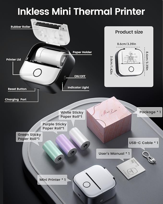 Memoking Mini Printer - Image 9