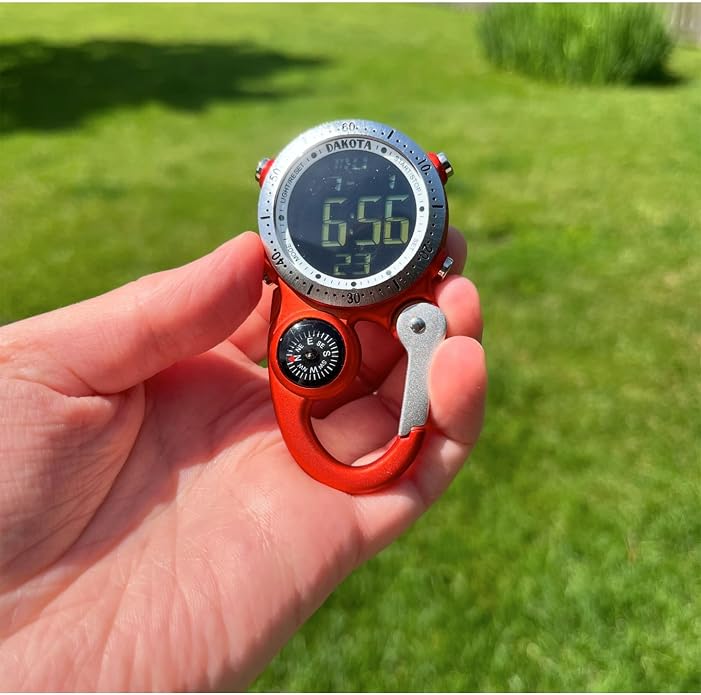 Dakota Digital Backpacker Clip, Fob and Pocket Watch, Timer and Dual Time - Image 8