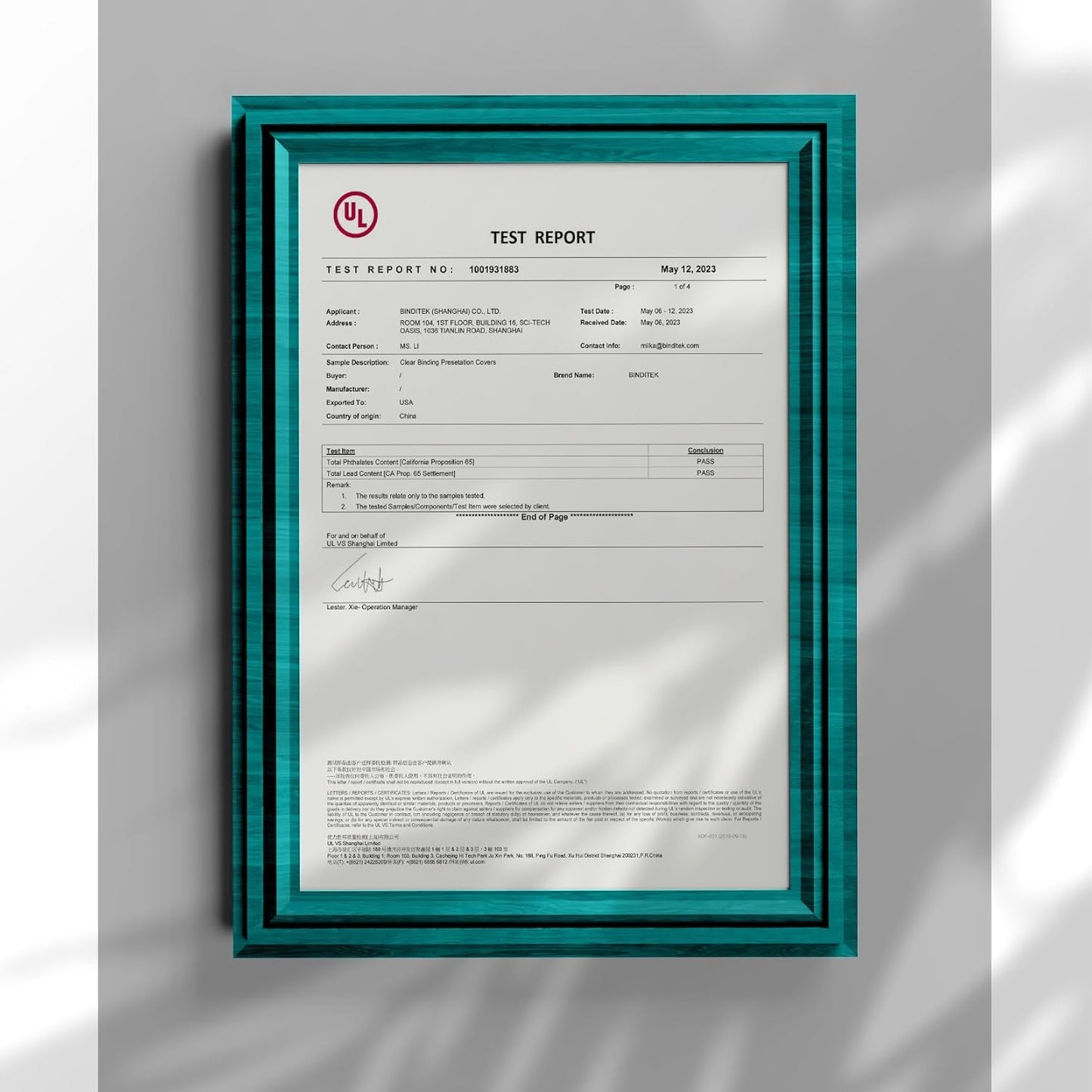 Binditek 500 Pack 8 Mil PVC Plastic Binding Covers, 8.5 x 11 Inches, Letter Size, Square Corners, Un-Punched, Office School Supplies