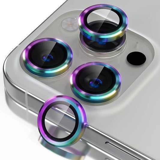 Misea Compatible for iPhone 16 Pro/iPhone 16 Pro Max Camera Lens Protector by Misea