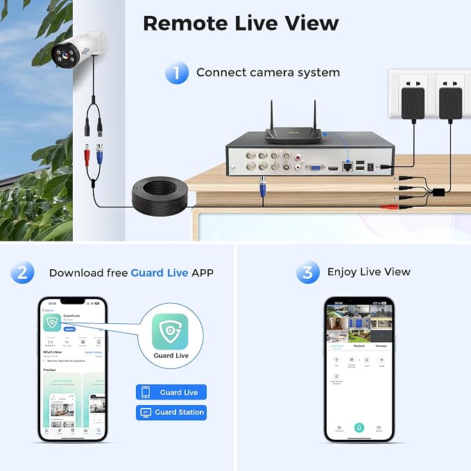 Hiseeu 4K Wired Security Camera System Outdoor - Image 5