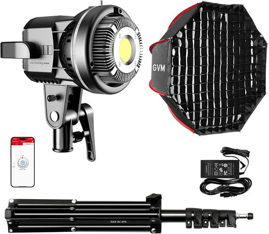GVM 80W Video Light, Studio Lights by GVMGreatVideoMaker