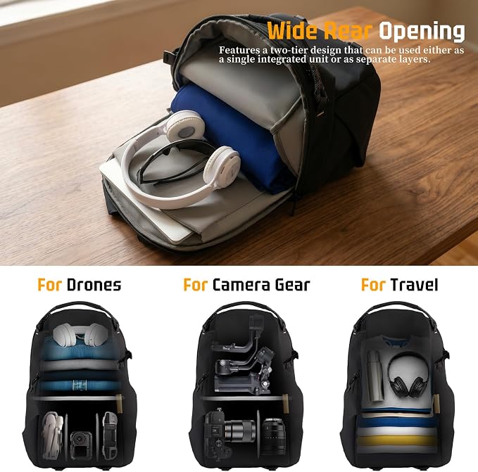 Besnfoto 22L Camera Backpack - Image 2