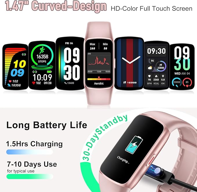 Zeacool Fitness Tracker with 24/7 Heart Rate, Blood Oxygen Sleep Monitor - Image 6