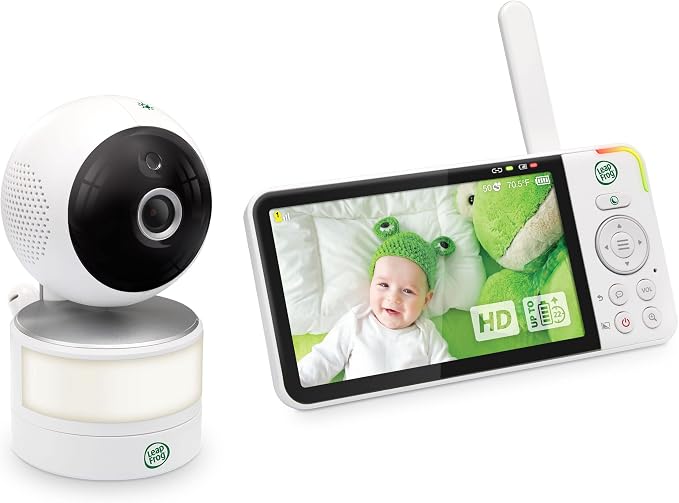 LeapFrog LF915HD Baby Monitor, 5” 720p Screen, 360° Pan & Tilt - Image 19