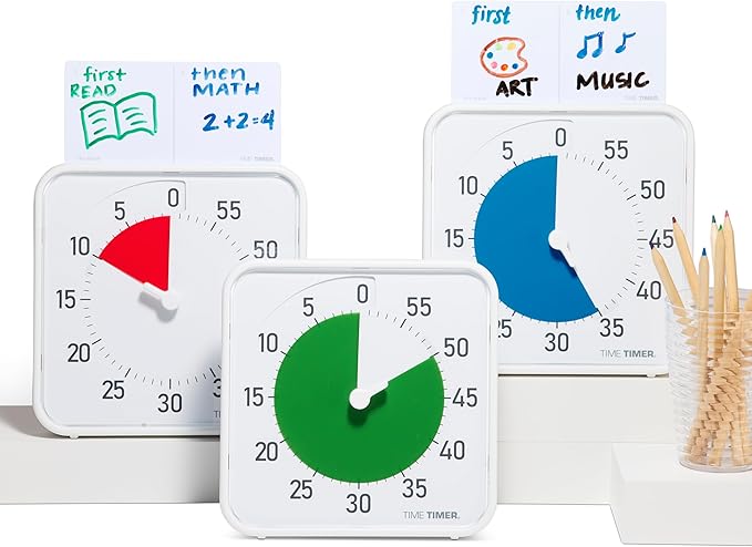Time Timer Original 8" Visual Countdown Timer – Medium 60-Minute Silent - Image 5