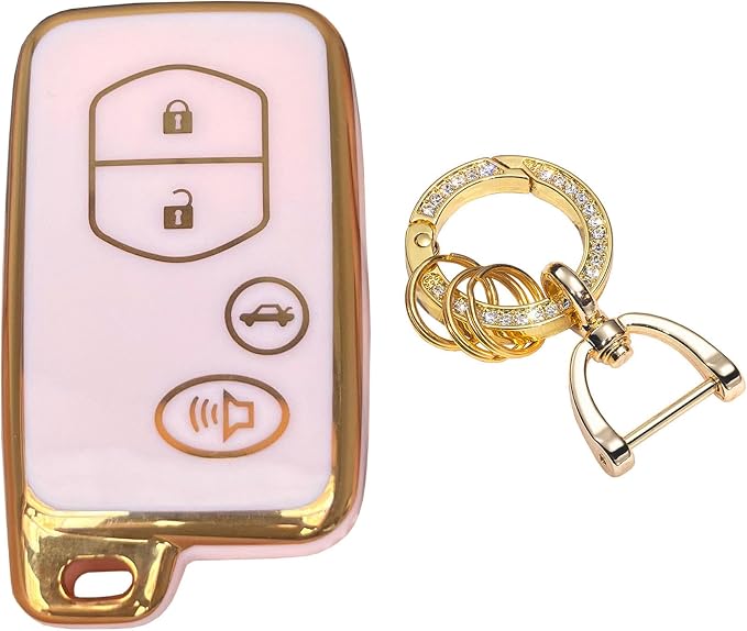for Toyota Camry Avalon Corolla Highlander Prius RAV4 Venza Key Fob Cover - Image 5