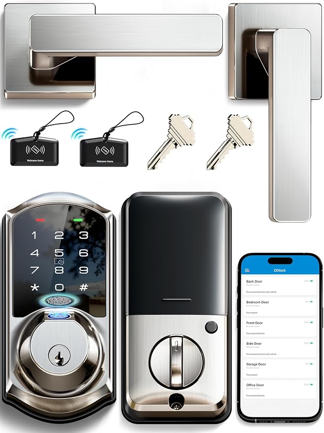 Veise VE07-L Fingerprint App Control Smart Locks by Veise