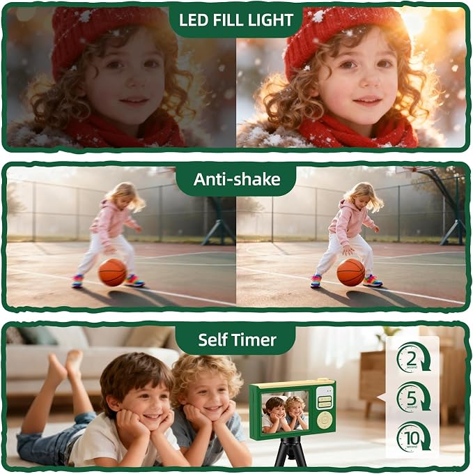 Digital Camera for Kids & Beginners, 4K Digital Camera - Image 4