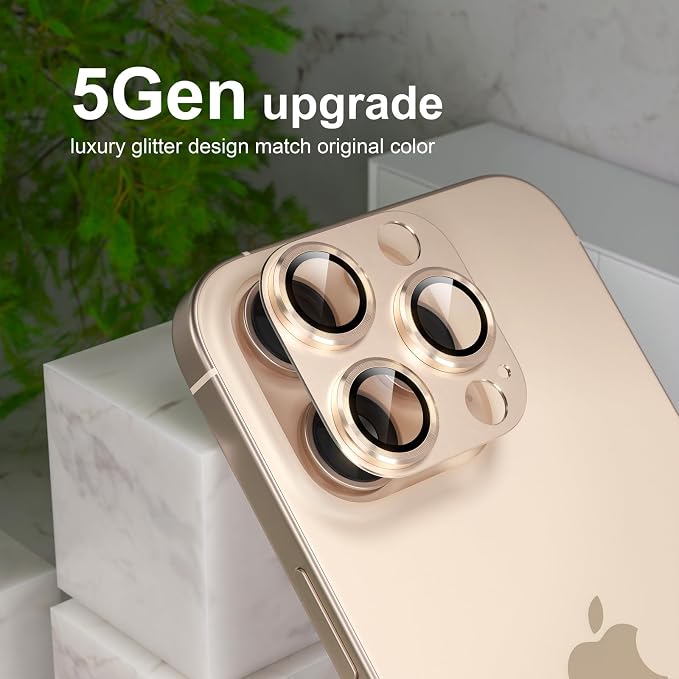 Choiche Compatible for iPhone 16 Pro/iPhone 16 Pro Max Camera Lens Protector - Image 7