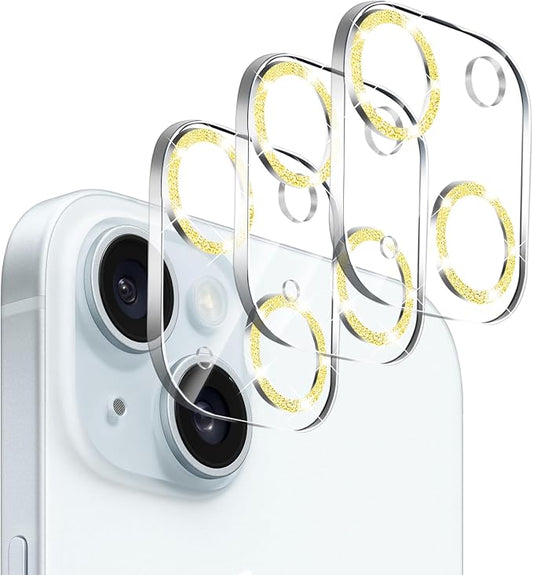 Dengduoduo 3 Pack Tempered Glass Camera Lens Protector by Dengduoduo