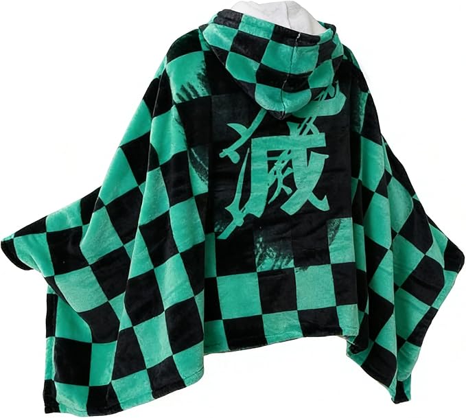 Juejuezi Hooded Wearable Blanket Hoodie Throw Blanket Cloak Cosplay Costume by Juejuezi