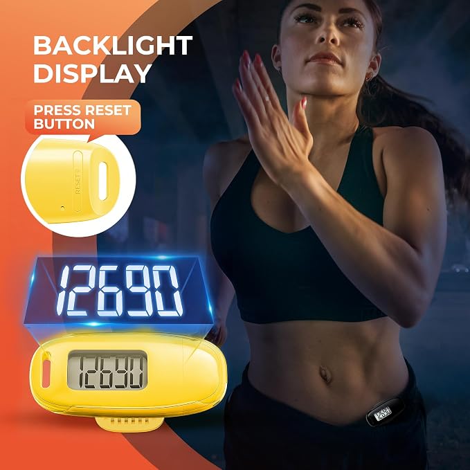 3D Pedometer for Walking, Simple Walking Step Counter - Image 5