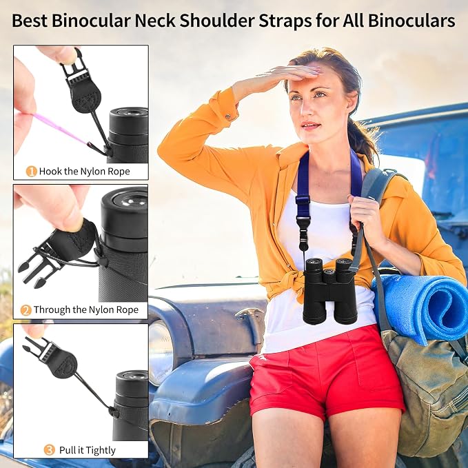 FIEIL 5 Pack Nylon iPad Strap, Adjustable Camera Neck Strap, Comfortable - Image 4